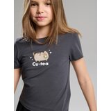 Sinsay Pamučna majica s printom Pusheen the Cat | shoptok.hr