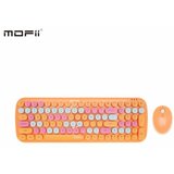 MOFII wl candy set tastatura i miš u narandžastoj boji cene