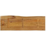 Stolna Mizna plošča 120x40x2,5 cm naraven rob trden mangov les | Shoptok.si