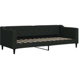  Dnevni krevet na razvlačenje s ladicama crni 80x200 cm tkanina | shoptok.hr