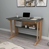 Hanah home radni sto Pillar, 100 cm, atlantski bor / antracit | Eponuda.com