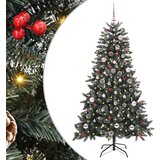 VidaXL Umjetno božićno drvce s stalakom Zelena 83.5 x 83.5 x 150 cm VidaXL Umjetno božićno drvce s stalakom Zelena 83.5 x 83.5 x 150 cm Slike