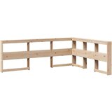  Polica za knjige uzglavlje L-oblika 140 cm borovine | shoptok.hr