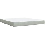  Krevet s oprugama i madracem svjetlosivi 180x200 cm baršunasti | shoptok.hr