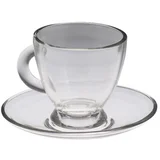 Šoljice za kafu set 6/1 12cm staklo RYG3072