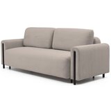 ELTAP Svjetlo smeđa sklopiva/s prostorom za odlaganje sofa od samta 244 cm Arcadova – | shoptok.hr