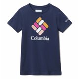 Columbia Majice s kratkimi rokavi MISSION LAKE SS GRAPHIC SHIRT Modra Cene