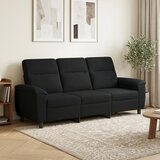 SOFA Crna 214 x 90 x 95 cm Tkanina | shoptok.hr
