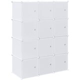 vidaXL Organizator za shranjevanje kock z 12 kockami in visečimi | Shoptok.si