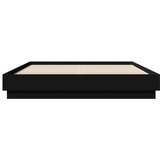  Okvir kreveta s LED svjetlima crni 150 x 200 cm | shoptok.hr