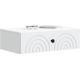 Stolna montirana na zid Bijela 59 x 34,5 x 17 cm | Shoptok.si