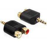 Delock Adapter-AVDIO 2xRCA Ž - Jack M 65365 Cene