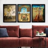 Wallity Set uramljenih slika 3SC_UN1385243, 3 Dela | ePonuda.com