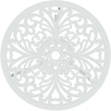  3-dijelni bistro set od lijevanog aluminija bijeli | shoptok.hr