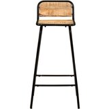  Barski stoli 2 kosa trden mangov les, (20699833) | Shoptok.si