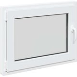  Okno za klet RISOR 80 x 50 cm PVC in steklo Bela, (5000215203) | Shoptok.si