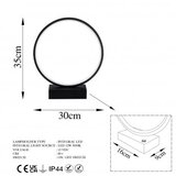 Opviq Halka 13307 Stona lampa, Crna | Eponuda.ba