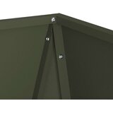  Cvetlično korito Oljčno zelena 50 x 50 x 75 cm Jeklo, (5000207529) | Shoptok.si