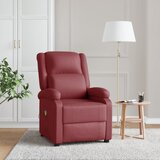 vidaXL Masažni stol vinsko rdeče umetno usnje | Shoptok.si