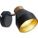 Mitea Lighting Spot lampa crno-zlatna 40W 1xE14 M162110 | Eponuda.com