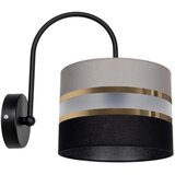  Zidna lampa CORAL 1xE27/60W/230V crna/siva | Eponuda.com