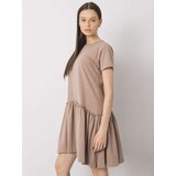 FANCY Dress-FA-SK-6927.21P-dark beige | shoptok.hr