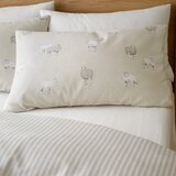 Catherine Lansfield Bež flanelska posteljina za krevet za jednu osobu 135x200 cm Sheep – | shoptok.hr