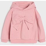 Sinsay Pamučna hoodie dukserica s ukrasnom mašnom | shoptok.hr