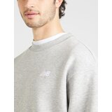 New Balance Sweater majica siva / bijela | shoptok.hr