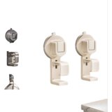 INF 2-paketni nosilec za umivalnik s priseski, nosilec za shranjevanje v kopalnici brez vrtanja Beige, (22105485) | Shoptok.si
