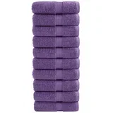 Premium brisače za goste SOLUND 10 kosov vijolične 30x50 cm 600 g/m², (5000307668)
