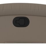  Naslonjač od umjetne kože boja cappuccina | shoptok.hr
