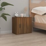 The Living Store Zidni noćni ormarić smeđeg hrasta 50x30x47 cm | shoptok.hr