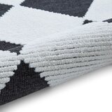 Think Rugs Crno-bijeli periv tepih 80x150 cm Lyna Charcoal&White – | shoptok.hr