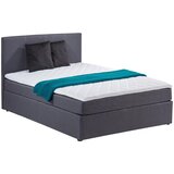 P & B POSTELJA Z VZMETNICO 120 cm x 200 cm , les, tekstil, leseni material siva | Shoptok.si