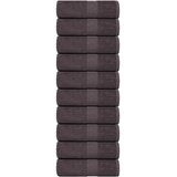 Ručnici za goste FROGN 10 kom antracit 30x50 cm 360 g/m² | shoptok.hr