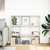  pregrada / regal za knjige bijeli 102x29x103,5 cm drveni | shoptok.hr