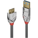 Lindy USB kabel USB 3.2 gen. 1 (USB 3.0) USB-A vtič\, USB-mikro-B 3.0 vtič 3.00 m siva 36659, (20416552) | Shoptok.si