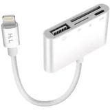 lightning čitač kartica 4u1 1*USB3.0+1*SD+1*TF+1*TIP c