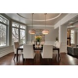 Elstead Lighting Elstead Lucia Stropna cilindrična viseča svetilka s 3 lučmi, polirano srebro, E27, (22097943) | Shoptok.si