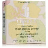 Clinique Stay-Matte Sheer Pressed Powder (17 Stay Golden) 7,6 g Cijene