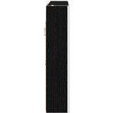  Kupaonski ormar s ogledalom Crni hrast 83,5 x 15,5 x 70 cm | shoptok.hr