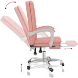  Pisarniški stol roza umetno usnje, (21135108) | Shoptok.si