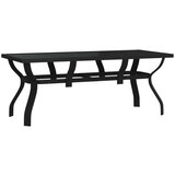  7-dijelni vrtni blagovaonski set sivo-crni | shoptok.hr