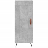  Visoka komoda siva betona 34,5x34x180 cm od konstruiranog drva | shoptok.hr
