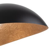  Luster na sajli SPACE 2xE27/60W/230V crna/bakarna | Eponuda.com