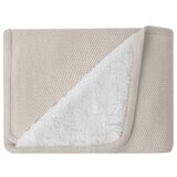Kikka Boo pleteno dvostrano baby ćebence sherpa 75x100 dream big beige ( KKB12048 ) | ePonuda.com