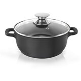 Orion hrnec s nepřilnavým povrchem Pfluon Granit se skleněnou poklicí Grande, ⌀ 20 cm Cijene