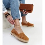 Gemre Brown lace platform espadrilles Samra Cijene