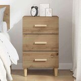vidaXL Nočna omarica artisan hrast 40 x 40 x 66 cm Konstruiran les | Shoptok.si